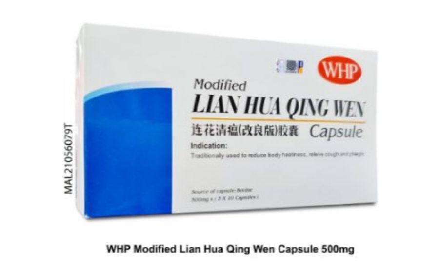 Feel Better with WHP Modified Lian Hua Qing Wen Capsule