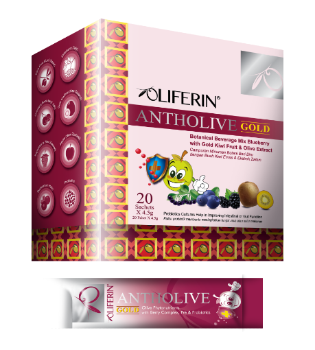 Picture of OLIFERIN® Antholive Gold sachets (20sX4.5g)