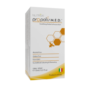 nutriva propolis m.e.d oral spray 15ml (from milan, italy)