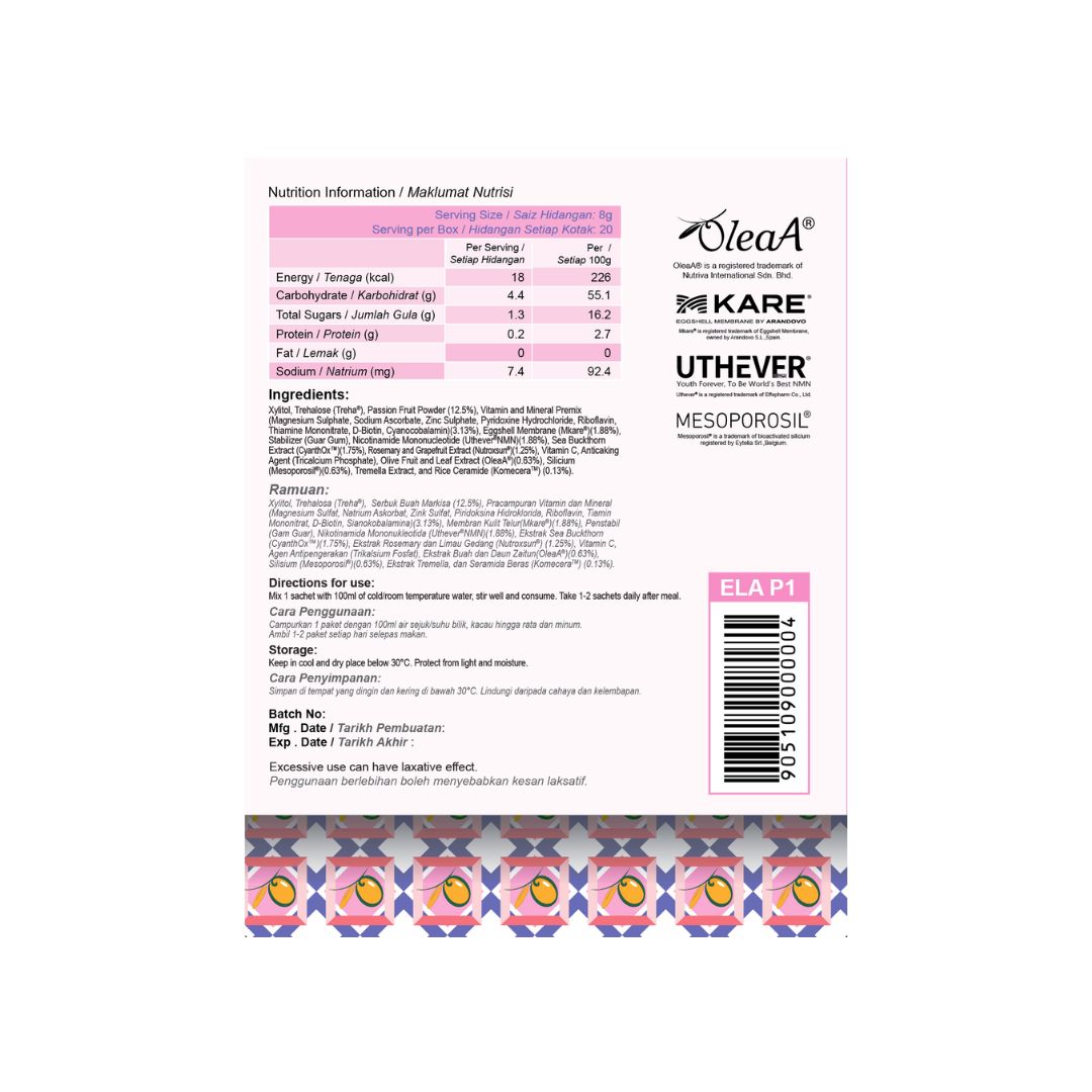 oliferin® elaskinmn x nutroxsun® (8gx20s) oliferin® elaskinmn x nutroxsun® (8gx20s)